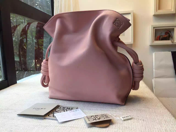 2016春夏【ロエベ】ロエベスーパーコピー フラメンコ Knot small bag アッシュ 334.87.K63